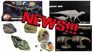 NEWS!!! NEW Mattel real feel Indoraptor revealed! New Mutadon & D rex micro sets! & more!!
