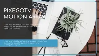 News Presentation / Minimal Slideshow Premiere Pro Templates