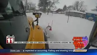 News   Snow Plows Working Hard