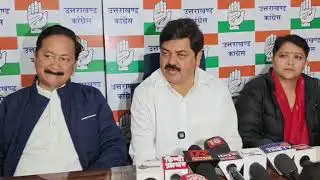 उत्तराखंड कांग्रेस के अध्यक्ष गणेश गोदियाल प्रेस वार्ता#news #uttarakhand #srinagar #bjp #congress #