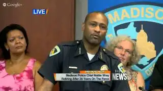 #News3:  #Madison Police Chief Noble Wray Will Leave Post