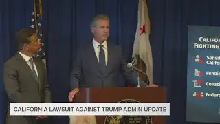 Newsom gives update on state