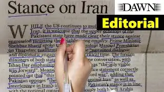 Newspaper Reading || Learn English Through Newspaper Reading || Dawn Editorial Analysis