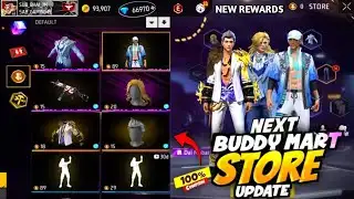 Next Buddy Mart Store Update 🤯 New Bundles In Buddy Mart Store | Buddy Mart Store Update Free Fire