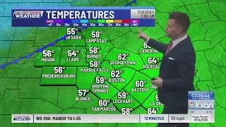 Next cold front arrives on Tuesday with a slight rain chance | KXAN Forecast (Feb. 2)