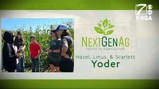 Next Gen Ag - Hazel, Linus, and Scarlett Yoder