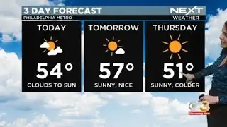 NEXT Weather: Cloudy start