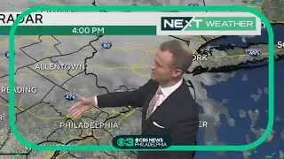 NEXT Weather: Isolated showers possible Monday night