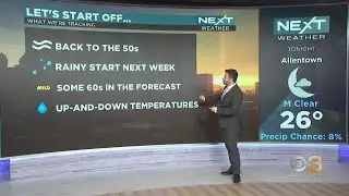 NEXT Weather: Temperature rebound