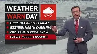 Next Wintry Threat for The Carolinas