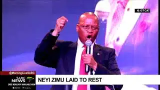 Neyi Zimu laid to rest
