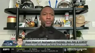NFL LIVE | “In Drake Maye We Trust” — Ryan Clark Makes Bold QB Claim vs Seahawks