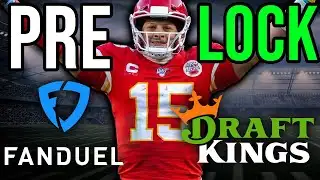 NFL Week 12 DFS Pre-Lock Show | DFS Army
