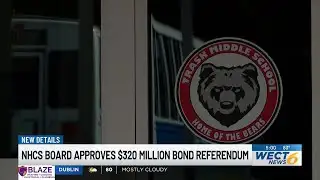 NHC School Board approves $320 million bond recommendation
