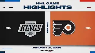 NHL Highlights | Kings vs. Flyers - January 31, 2026