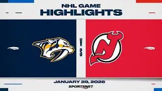 NHL Highlights | Predators vs. Devils - January 29, 2026