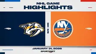 NHL Highlights | Predators vs. Islanders - January 31, 2026