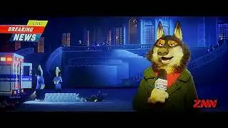 Nick, Judy, Gary on the run [Breaking News] (Zootopia 2)