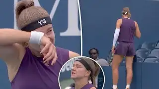 NICK KYRGIOS MOCKS MUCHOVA’S EX AFTER US OPEN TEARFUL BREAKDOWN
