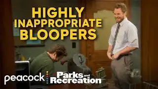 Nick Offerman & Chris Pratt BLOOPERS that get progressively more inappropriate