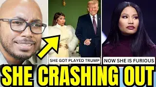 Nicki Minaj Is CRASHING OUT After Getting Played By Trump And It’s BAD