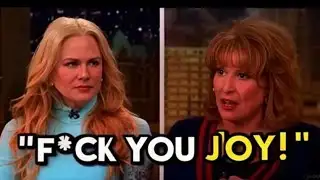 “Nicole Kidman KICKED OFF The View After EXPLOSIVE Clash with Joy Behar! 😱 Full Details 