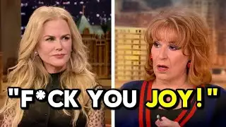 Nicole Kidman Kicked Off The View After Heated Argument With Joy Behar