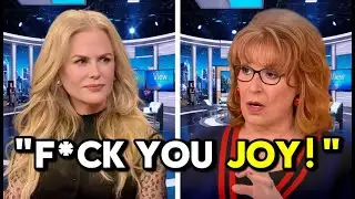 Nicole Kidman Thrown Off The View After Explosive Clash With Joy Behar