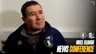 Nigel Clough news conference 🎙️ | Stags v Exeter