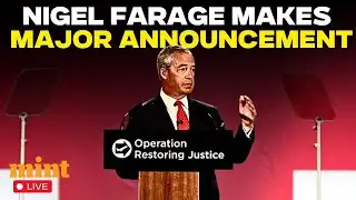 Nigel Farage LIVE: Farage Stuns All With His Speech | Farage Puts Starmer On Edge? | Reform UK