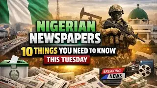 Nigerian Newspapers - 10 Things You Need To Know This Tuesday 