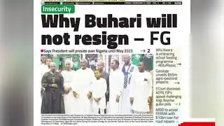 Nigerian Newspapers Headlines Today