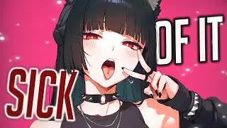 Nightcore - Sick Of It (Female Version) (Lyrics)
