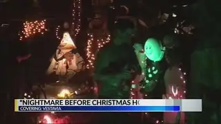 "nightmare before Christmas" decorations