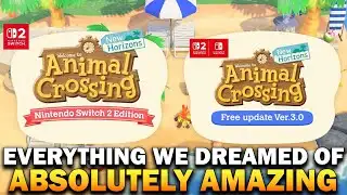 Nintendo Just Announced a Huge Animal Crossing Update!