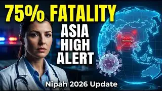 Nipah 2026: Why Asia Just Declared a High Alert 🚨 (75% Fatality)