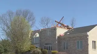 NJ residents cleaning up after tornado hits community