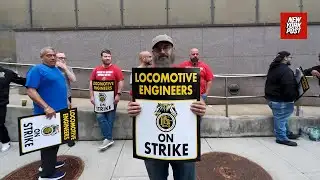 NJ Transit engineers go on strike, leaving rail service suspended