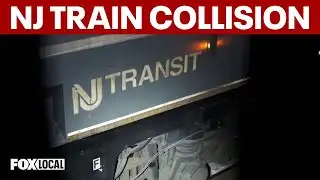 NJ Transit trains collide, suspending rail service; 17 injured