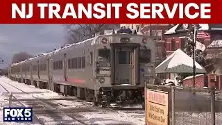 NJ Transit working to get service running normally