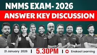 NMMS | 2025-26 | ANSWER KEY DISCUSSION