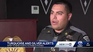 NMSP to send out mobile alerts for Turquoise and Silver Alerts