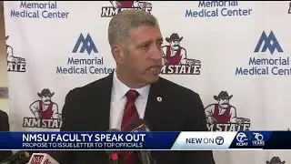 NMSU faculty proposing letter to school officials over hazing allegations