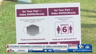 NMSU, UTEP student housing changes for fall semester