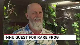 NNU professor on quest to find a rare frog