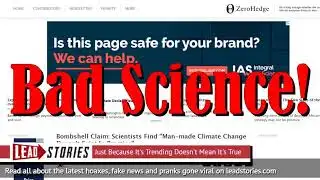 NO Bombshell Claim: Scientists Do NOT Find 