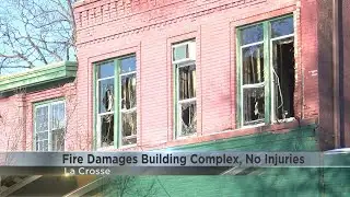 No injuries reported after structure fire in multi-family La Crosse building Thursday