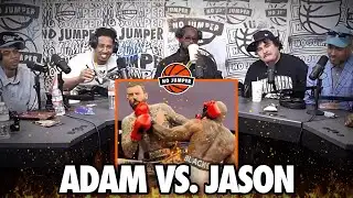No Jumper Crew React to Adam22 Losing His Fight with Jason Luv