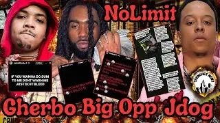 No Limit Jdog Sends Threat To G Herbo & Big Opp Responds Inside War 😱