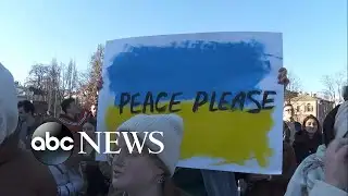 ‘No one can stop Putin:’ Ukrainians react to Russian attack l ABCNL